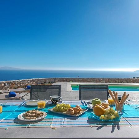 Tranquil Sea View Villa With Private Pool, Just 2Km From The Beach! أغيا غاليني المظهر الخارجي الصورة