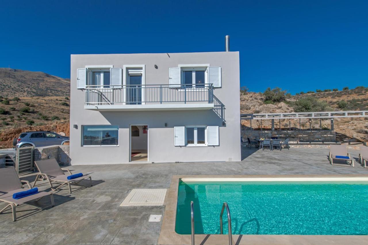 Tranquil Sea View Villa With Private Pool, Just 2Km From The Beach! أغيا غاليني المظهر الخارجي الصورة